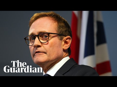 Tom Tugendhat launches Tory leadership bid – watch live