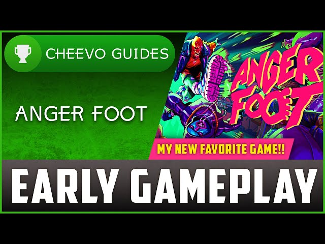 Anger Foot - First 10 Minutes *Early Gameplay* (THIS GAME IS AWESOME!)