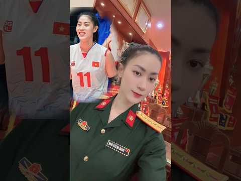 Hoa khôi bóng chuyền Việt Nam, Hoàng Thị Kiều Trinh, được thăng quân hàm