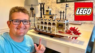 Building The NEW 4000 Piece LEGO River Steamboat!