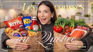 Les courses au Québec (le plus gros haul de la chaîne)