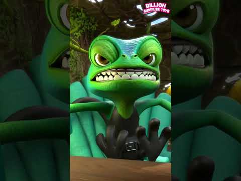 The Fake Egg Trick #billionsurprisetoys #kidssongs #shorts #cartoon