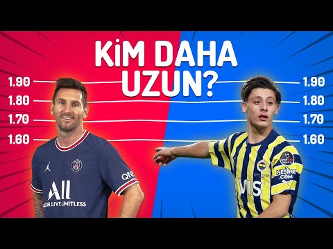 Messi mi, Arda Güler mi? Futbol Bulmacası ile Hangi Futbolcu Daha Uzun Tahmin Et!