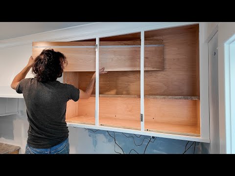 Integrated Shelf Lights & Under Cabinet Lighting | Home Renovation & Addition Part 89