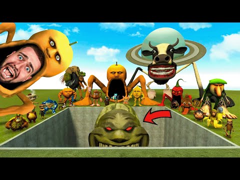 TOUS LES ITALIAN BRAINROT vs TROU GÉANT LIN GANG MELON MAUDIT !!