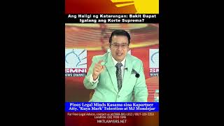 Ang Haligi ng Katarungan: Bakit Dapat Igalang ang Korte Suprema?