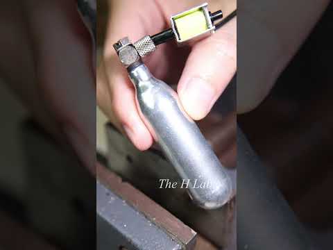 Re used 8g mini CO2 as air bottle | The H Lab #shorts  #rccar