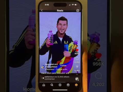 Messi Infinite Zoom Art