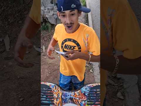 Quando comprei um hoverboard na feira do rolo 😅😂 #shorts