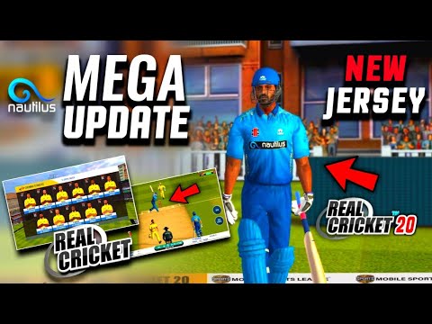 Real Cricket 20 Mega Update 4 2 Launch!! Rcpl New Jersey