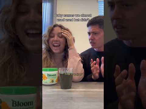 We ALMOST used these baby names! #couple #relationship #shorts