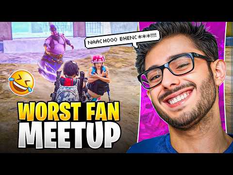 Carryminati Funny Fan Movment In BGMI 🤣