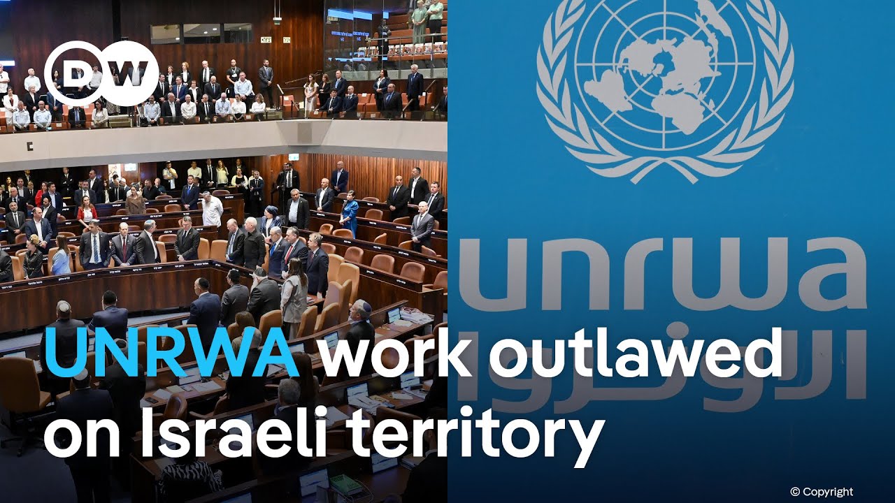 The Israeli parliament has voted to ban UNRWA’s relief work within the country’s borders | DW News