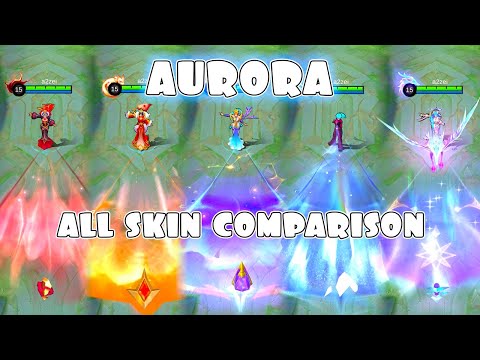 Aurora All Skin Comparison