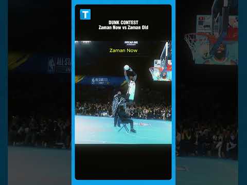 Dunk Contest: Zaman Now vs Zaman Old #basket
