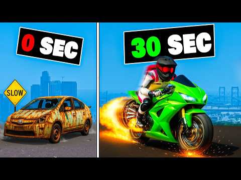 Every 30 seconds my Vehicle gets faster in GTA 5