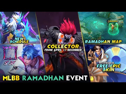 COLLECTOR SKIN APRIL TO DECEMBER | FREE EPIC SKIN EVENT | BIG EVENT RAMADHAN - Mobile Legends