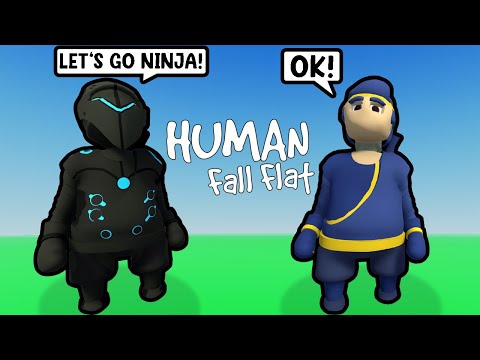 INSANE NINJA PARKOUR in HUMAN FALL FLAT