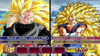 Plan: Cero Humanos... BLACK GOKU SUPER SAIYAJIN INFINITO vs VEGETTO SUPER SAIYAJIN INFINITO 