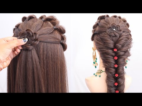 Very Easy Hairstyle | New Hairstyle | Simple Hairstyle | Ponytail Hairstyle For Girls