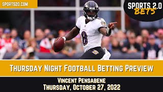 Ravens vs Bucs Betting Preview