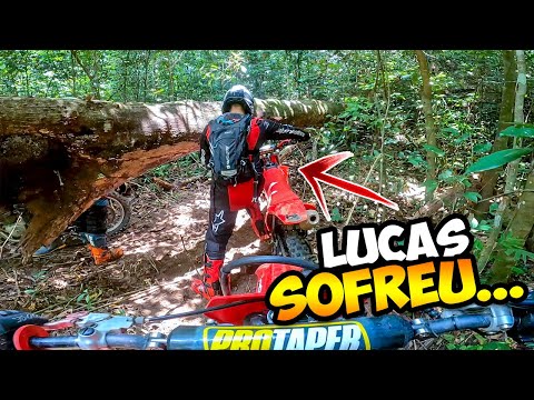 A TRILHA FICOU HARD COM LUCAS MOTOVLOG, FOI TENSO! - PARTE 5