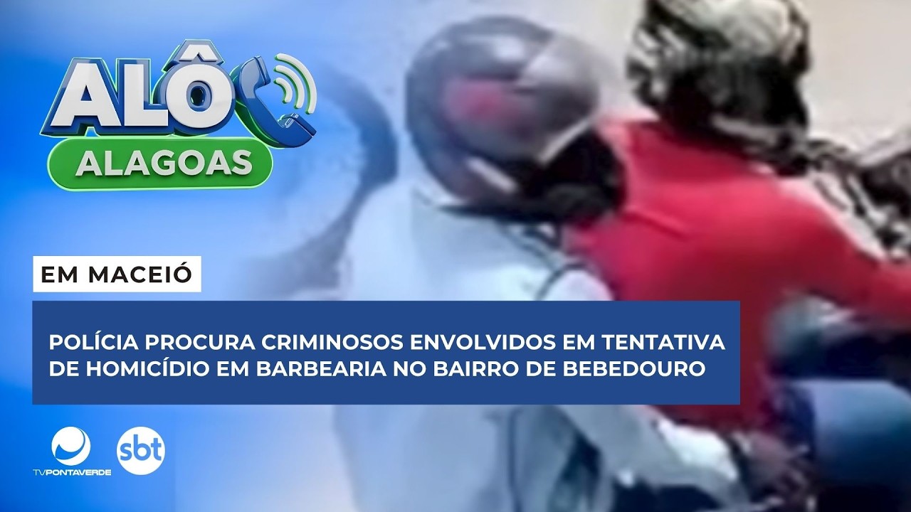 Pol&iacute;cia procura criminosos envolvidos em tentativa de homic&iacute;dio em barbearia no bairro de Bebedouro