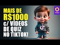 Criando Vídeos de Quiz no TikTok