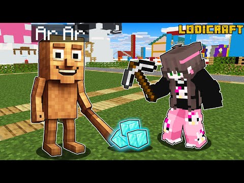 I Became TUNG TUNG SAHUR to help my FRIEND in Minecraft