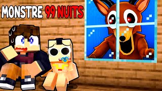 Le MONSTRE 99 NUITS veut nous TUER sur Minecraft !