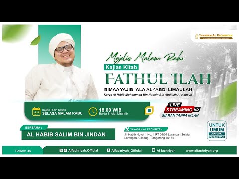 🔴LIVE Majelis Malam Rabu Bersama Habib Abubakar bin Jindan | Selasa, 01 Juli 2025