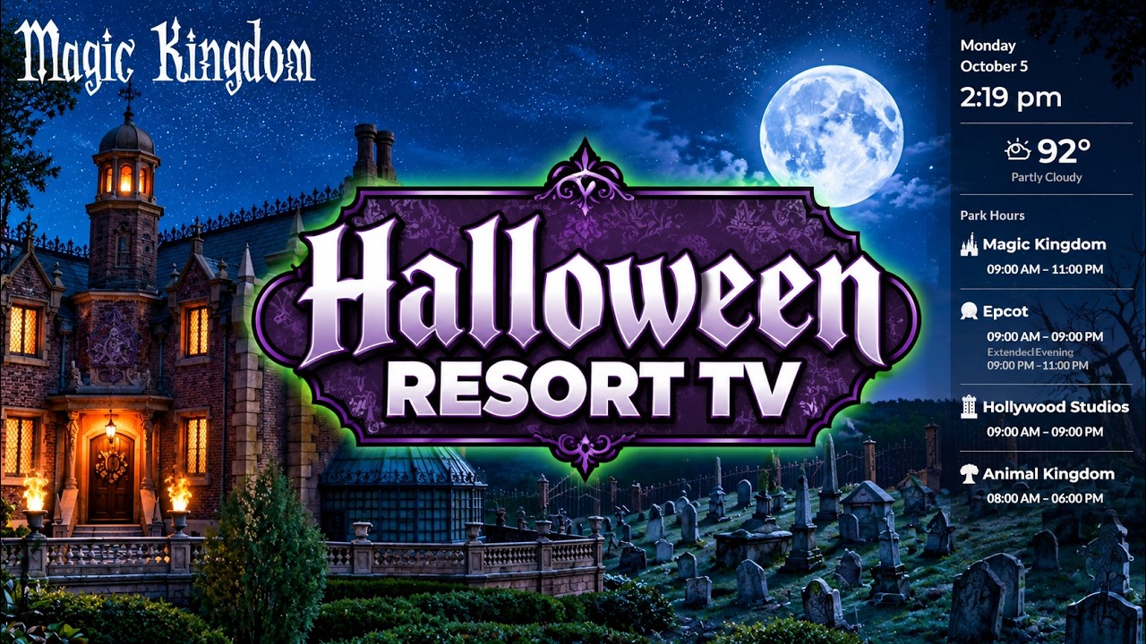 Live webcam of Halloween Resort TV