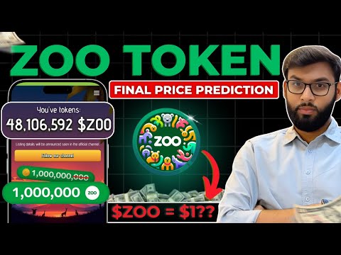 ZOO FINAL PRICE PREDICTION | ZOO AIRDROP | ZOO AIRDROP PRICE