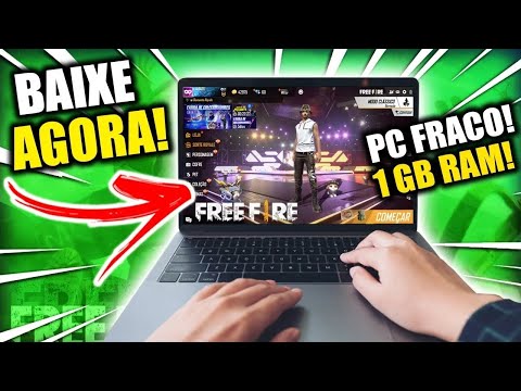 Como Baixar Free Fire no Pc ou Notebook em 2024 (atualizado)