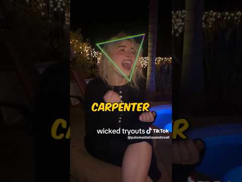 Sabrina Carpenter hits the "Wicked" high note 😲