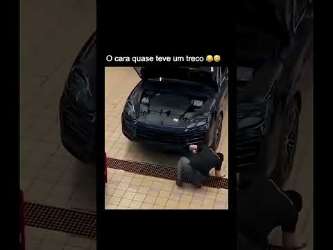 O cara quase teve um treco