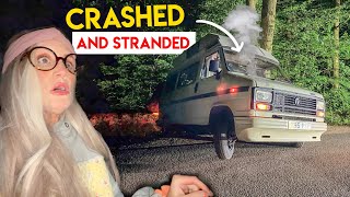 I crashed my van. (Solo Van Life Gone WRONG.)