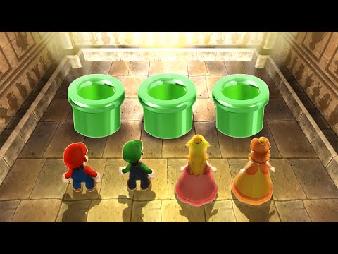 Mario Party 9 Minigames - Mario Vs Peach Vs Luigi Vs Daisy (Master Difficulty)