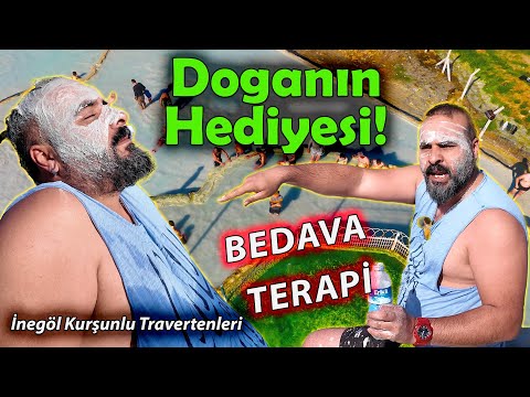 Saklı Cennet Bursa'da Bulundu! Doğanın Mucizesi! İnegöl Kurşunlu Travertenleri