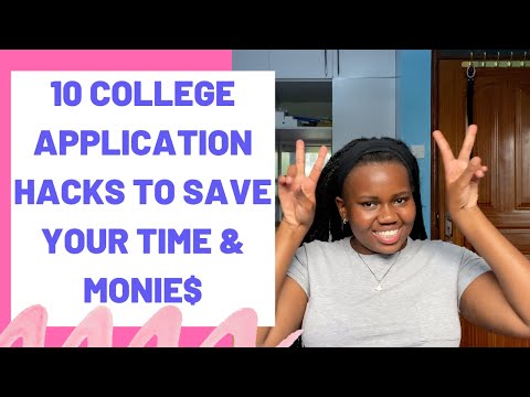 10 College Application Hacks to Save your Time and...