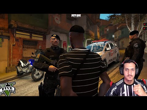 ROTA COMANDO ABORDAGEM DENTRO DA COMUNIDADE - GTA RP