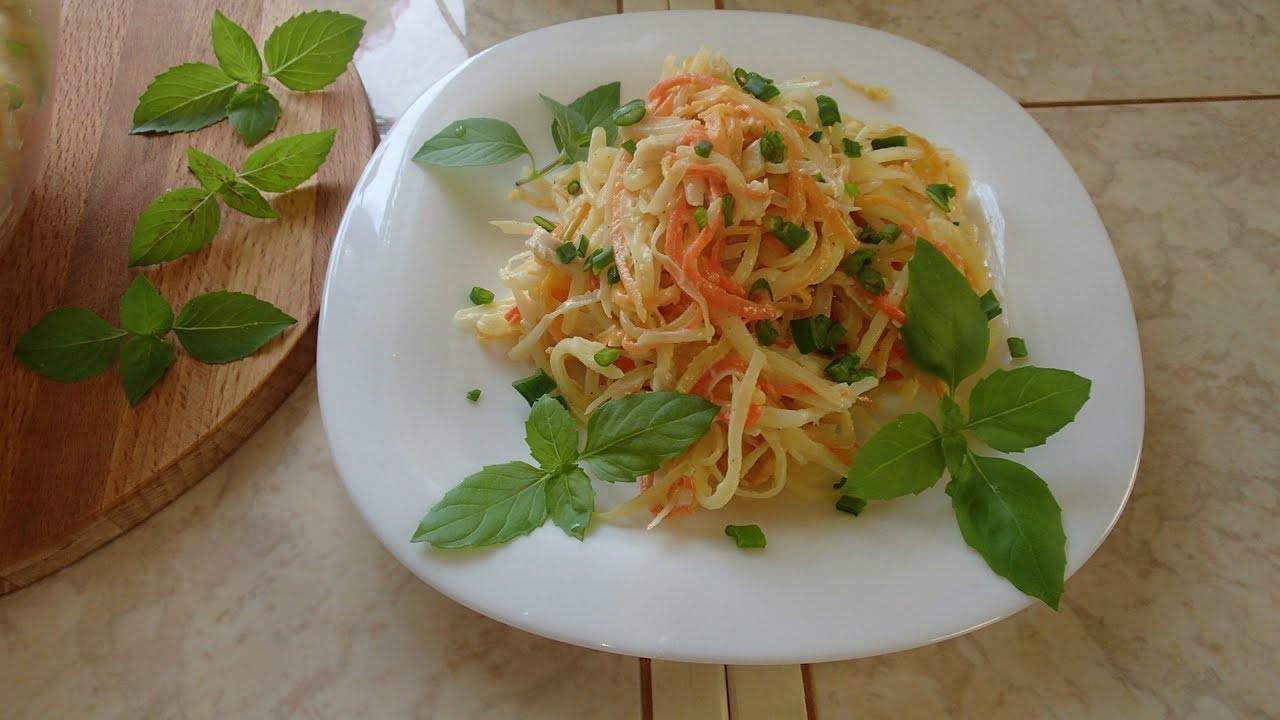 Замечательный Башкирский салат Очень вкусный