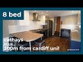 8 bedroom student house in Cathays, Cardiff