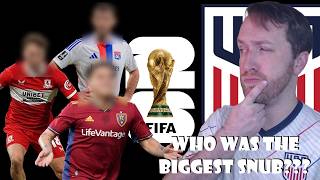 Discussing the three BIGGEST snubs for the USA World Cup squad