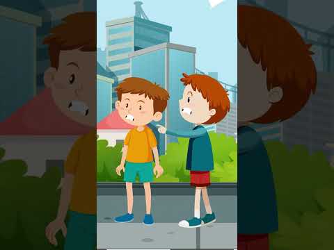 Bé học tiếng Anh qua hoạt hình giáo dục xếp hàng không chen lấn #shorts #kidseducation
