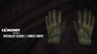 Specialist Gloves Forest DDPAT Gameplay