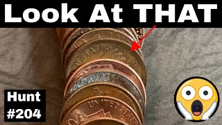 Rare Pennies Found Coin Roll Hunting - Penny Hunt and Fill 204