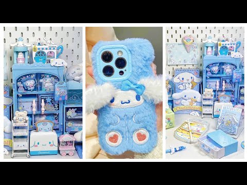 Cinnamoroll Stationery desk makeover💙💙 Shopping and Unboxing  #cindyasmr