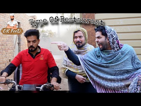 Type Of Restaurant  || Okboys || New Funny video