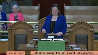 Memorial United Church 2026 06 14